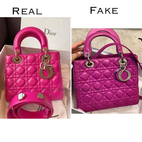 dior bobby fake vs real|real dior purse.